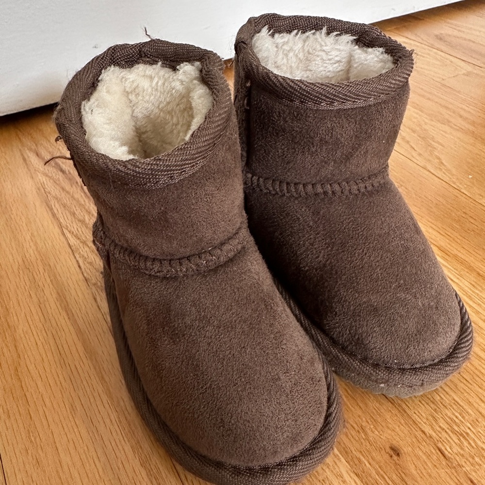 Brown Suede Boots